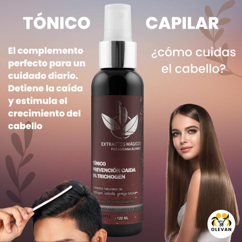 tónico capilar extractos magicos hombes y mujeres tienda olevan