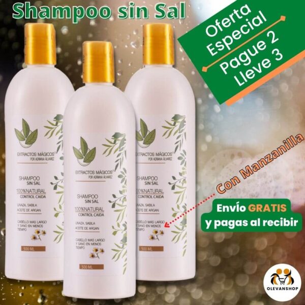 shampoo sin sal estractos magicos 4
