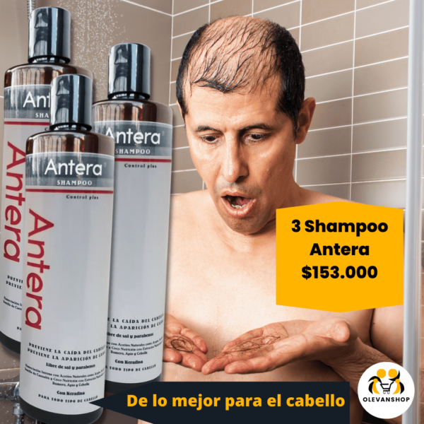 promocion shampoo antera pague 2 lleve 3 tienda olevan