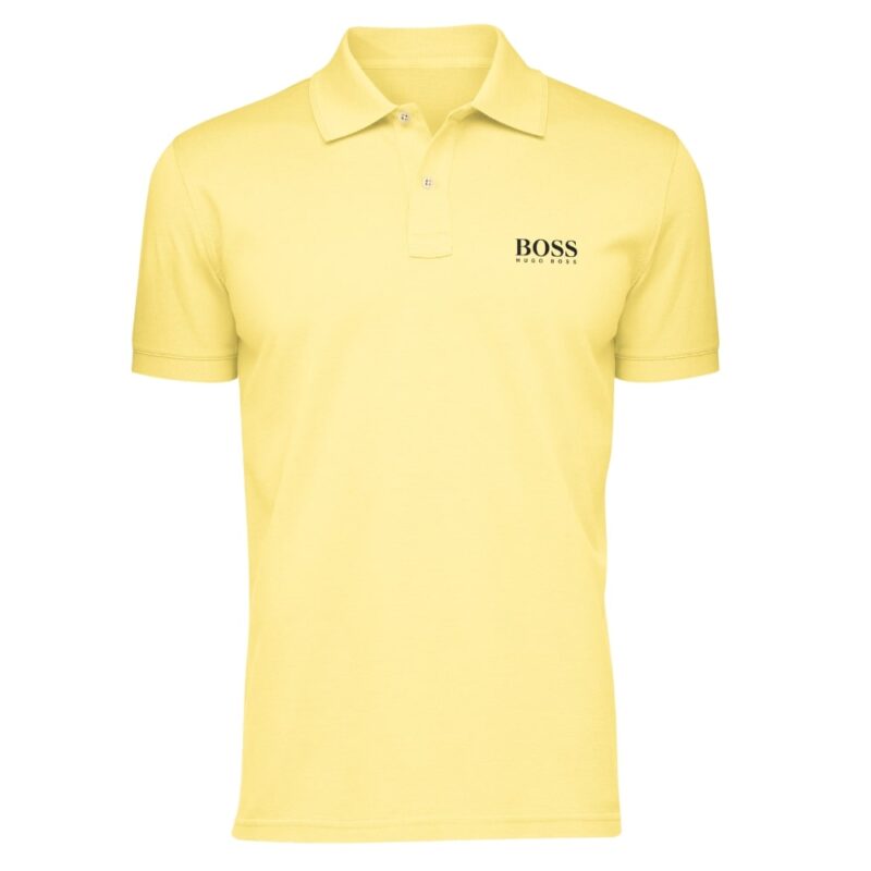 1 camiseta hugo boss polo textil hombre tienda olevan color amarillo pastel