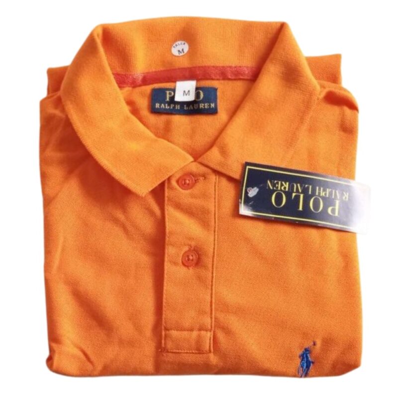 camiseta Ralph Lauren polo hombre tienda olevan color naranja