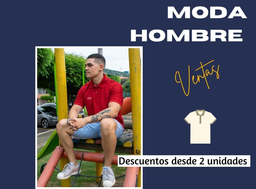 camiseta polo hombre moda colombiana tienda olevan 1