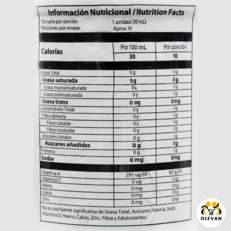 tabla nutricional iprossmen para la próstata Concentrado para preparar bebida de te verde tienda olevan