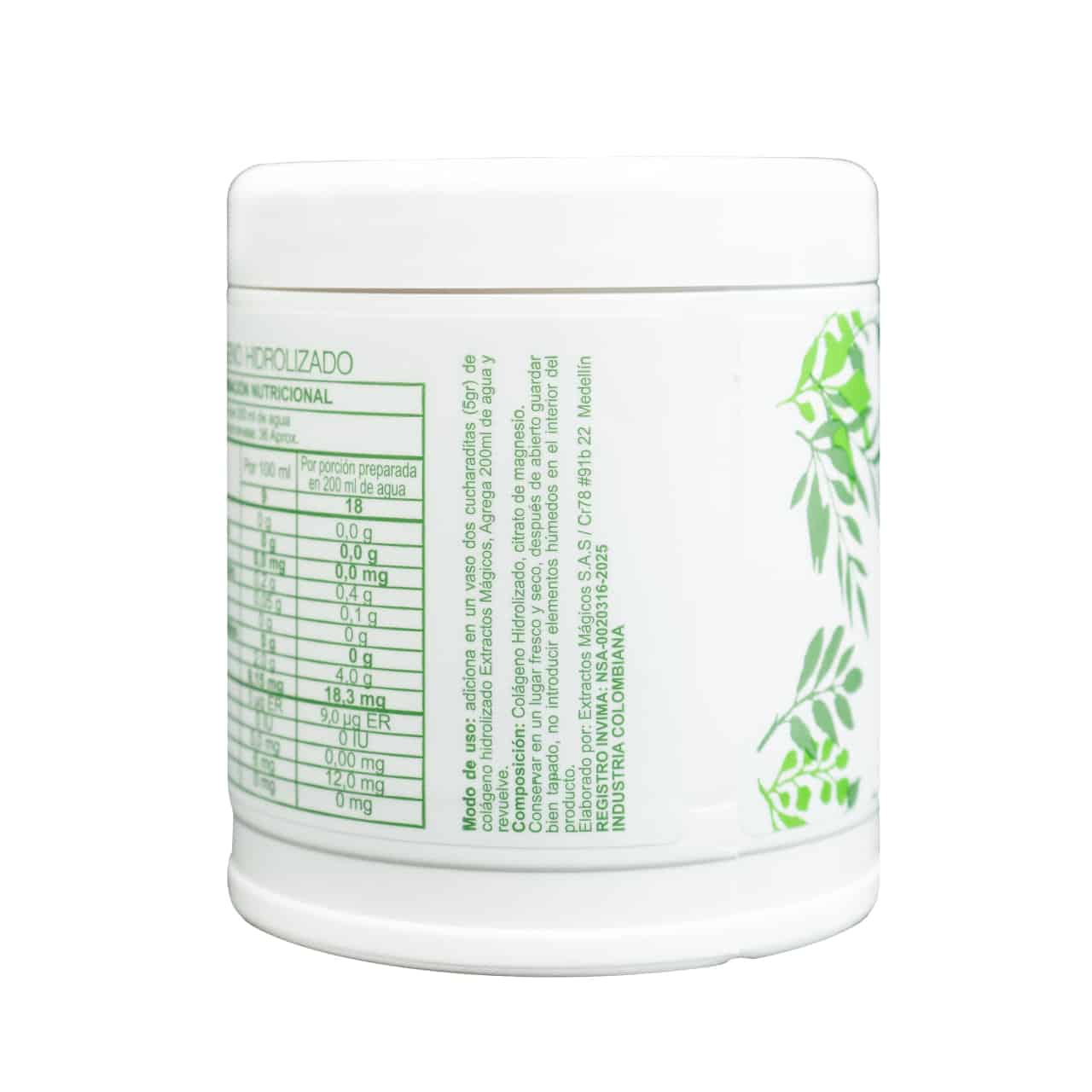 Colágeno Hidrolizado con Citrado de Magnesio 5 Colágeno Hidrolizado con Citrado de Magnesio