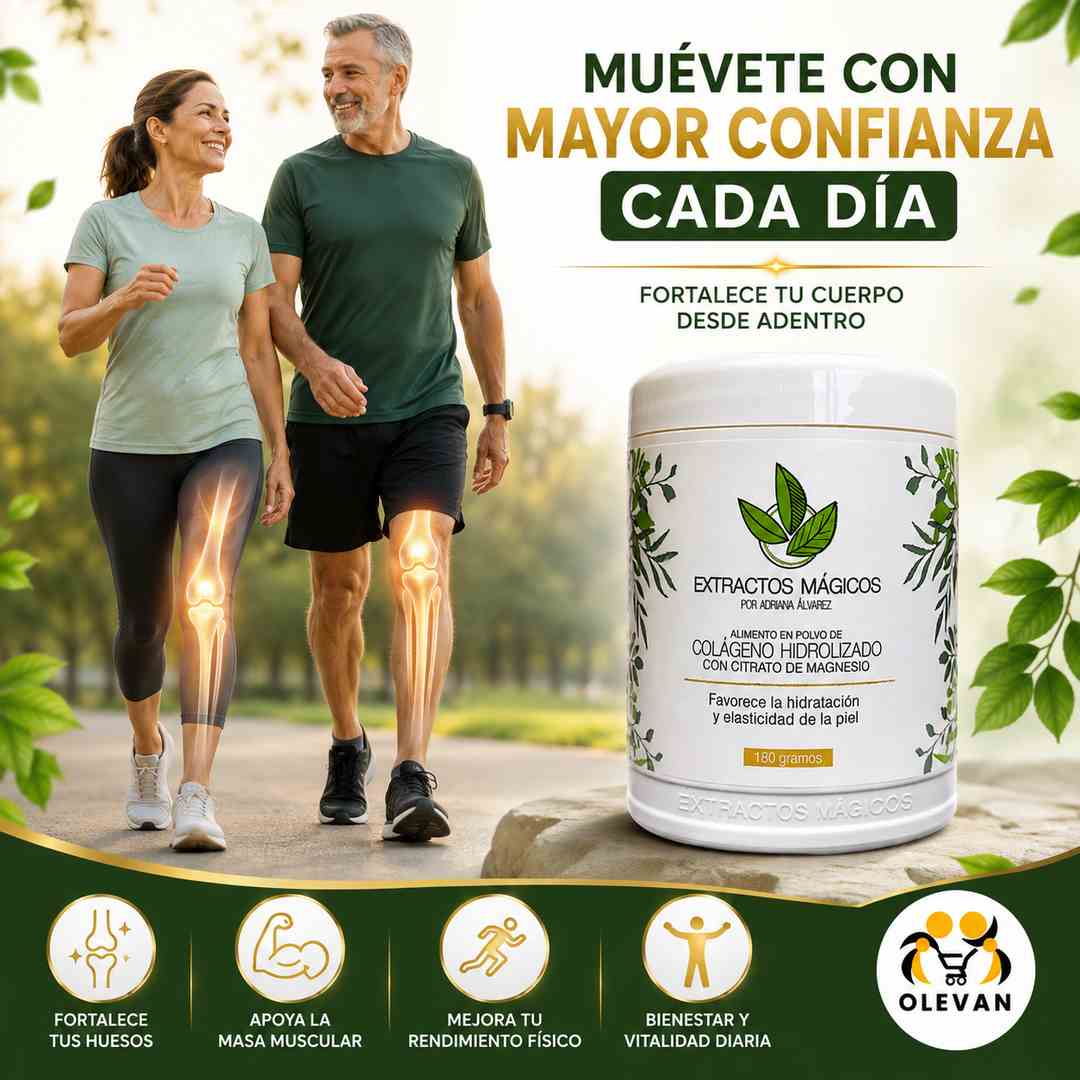 Colágeno Hidrolizado con Citrado de Magnesio 8 Beneficios en las articulacioner y huesos del colágeno hidrolizado con citrato de magnesio